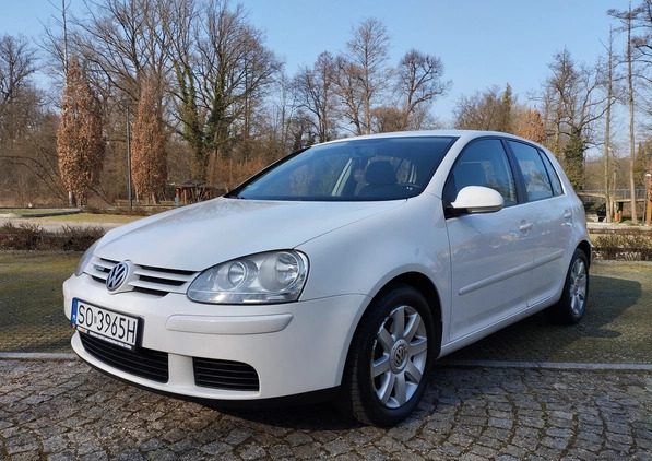 samochody osobowe Volkswagen Golf cena 13500 przebieg: 249000, rok produkcji 2008 z Gliwice